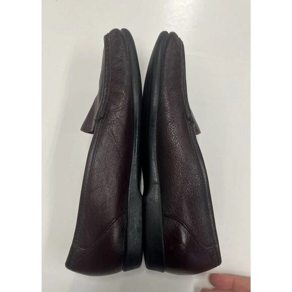 SAS Simplify Women’s 10N Red Leather Loafers Flats Tripad Comfort Shoes - Picture 10 of 14